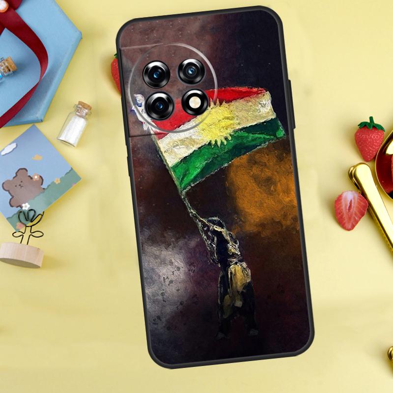 Kurdistan Flag Case For OnePlus 15 13 13R 13T 12 12R 11 10 9 10R 10T 8T Nord 5 CE 4 2 3 Lite N20 N30 Cover