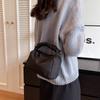 Simple Women's Crossbody Bags Boston Nylon Handbags Zipper Chain Dinner Bag Shoulder Bag Daily Commuting