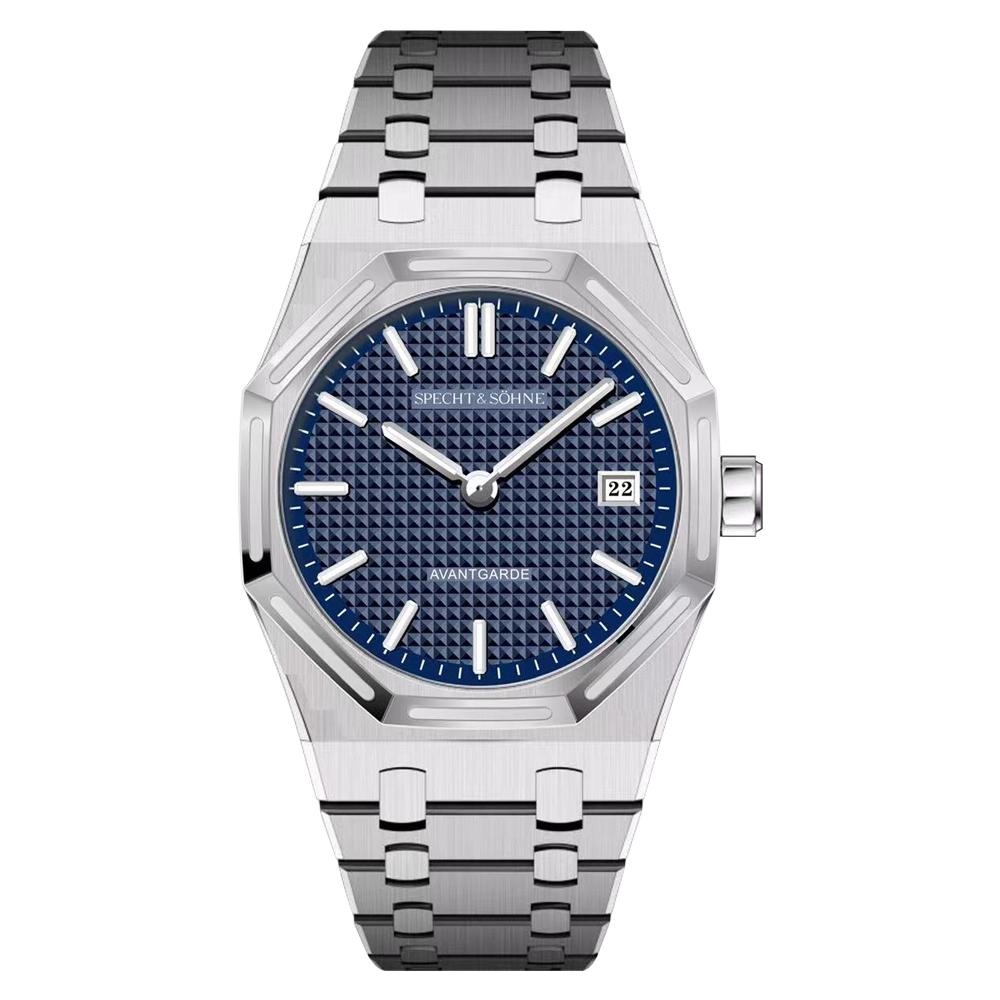 Specht & Söhne 2025 New fashion Watch For Men Quartz Movt Sports Watches Octagon Stainless Steel Sapphire Crystal 50M Waterproof