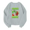 Children's Fashionable Lightweight Long-sleeved Round Neck Pullover With Pockets Printed Pullover