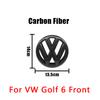 JQTYB1 ABS Car Styling Emblem For Volkswagen MK6 VW GOLF 6 2010 2011 2012 2013 Badge Hood Front Grill Rear Trunk Lid Logo Accessories