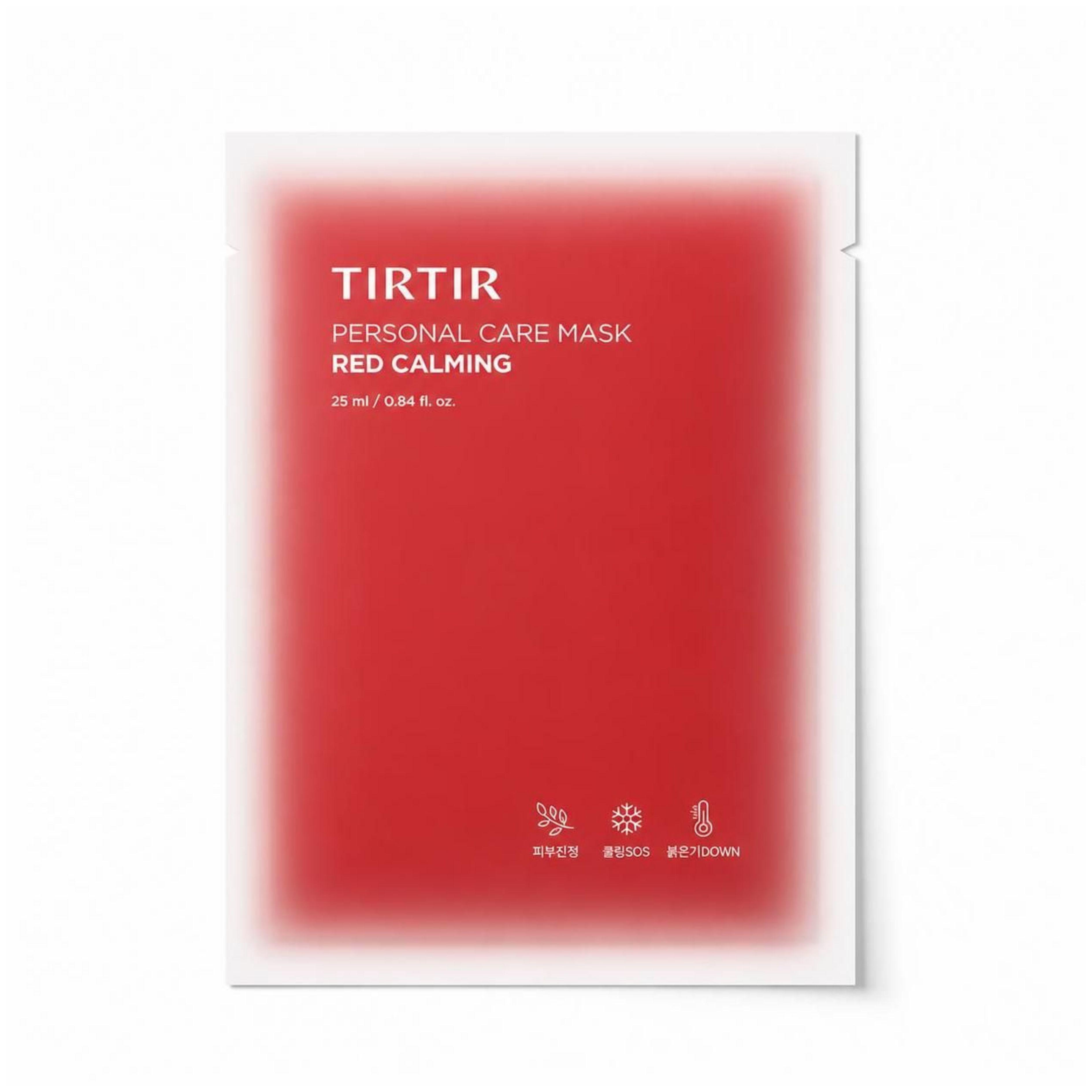 TIRTIR Personal Care Red Calming Mask 10 Sheets