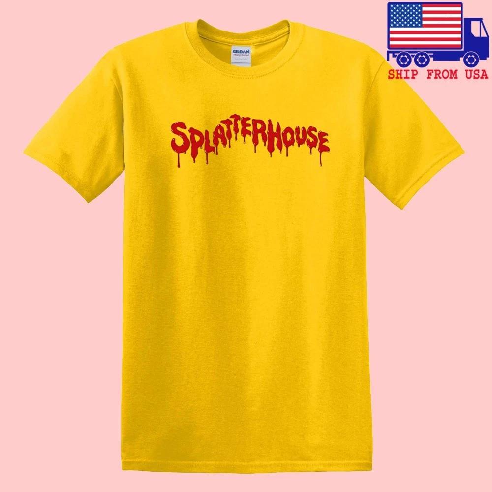 Splatterhouse Men s Yellow Size S-5XL S