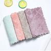 Microfibre 16 * 27.5cm Thick Ultra Soft Cleaning Dust Cloth Towel For Car Home