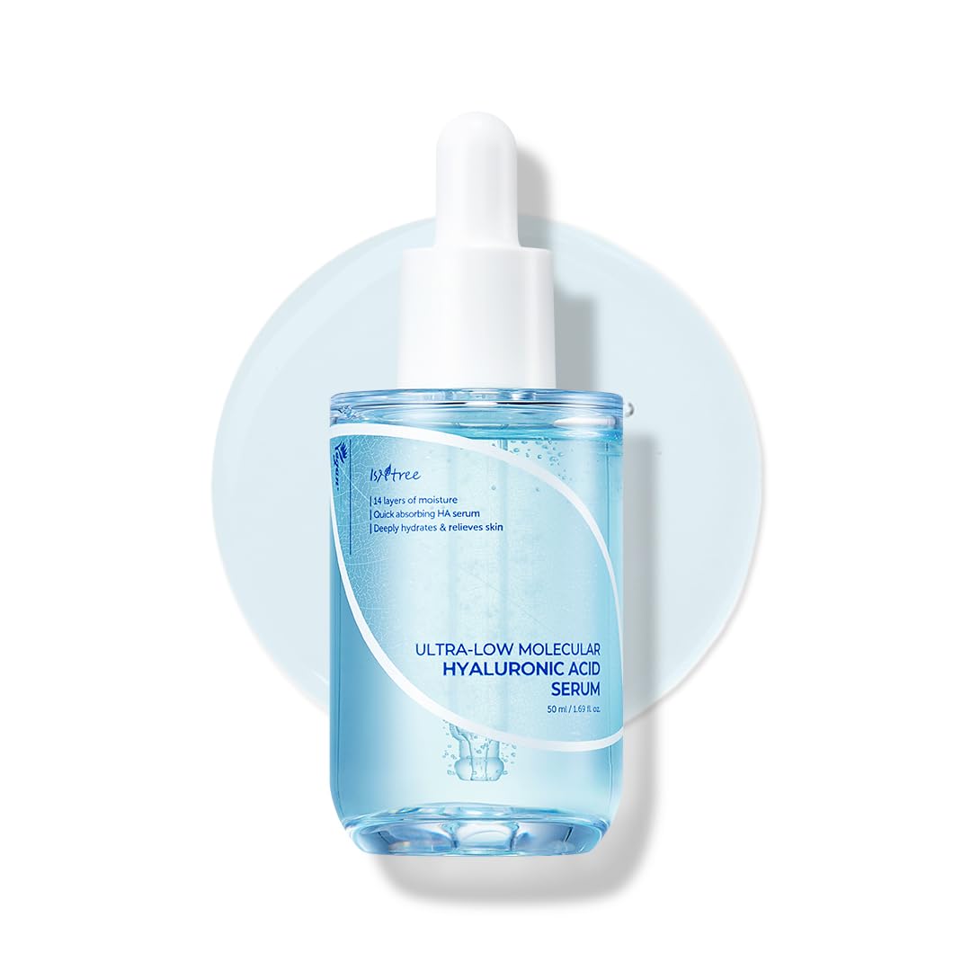 

ISNTREE molecular weight hyaluronic acid serum 50ml molecular weight hyaluronic acid Deep sea water Slightly acidic Vegan Ultra-low Ultra-low