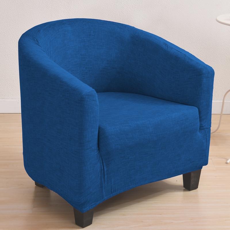 Elastic Club Chair Cover Christmas BathTub Armchair Covers Bar Counter Single Sofa Protector Dust-proof Furniture Slipcover 1PC