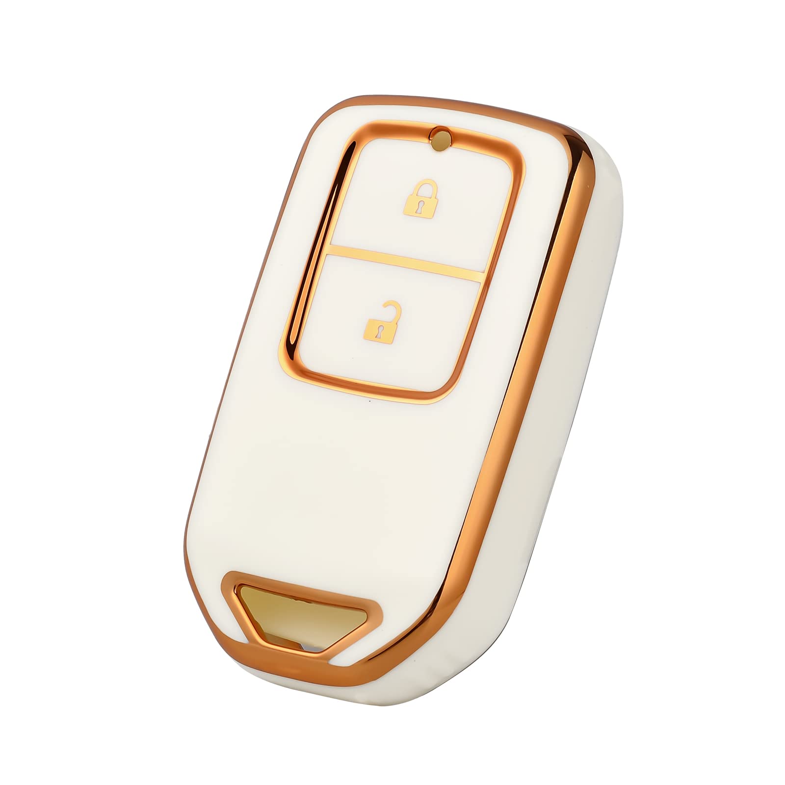 

OFFCURVE Чехол для ключа Honda для Vezel, серии RU, New Freed, New Fit Shuttle, белый