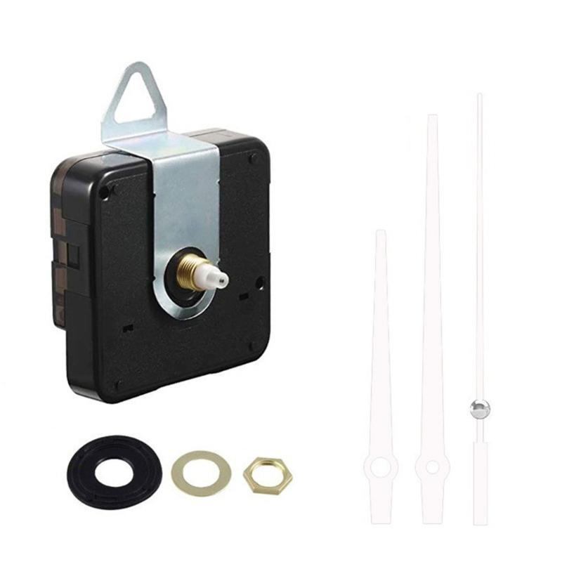 Quiet Move Movement Mechanism Plastic Housing Replacement Parts For DIY Wall Desk Clocks Precise Timing Quiet 4Sets