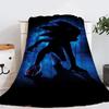 Entzückende Sonic Igel Plüsch Fleece Decke Für Kinder Perfekt Für Winterlichen Komfort