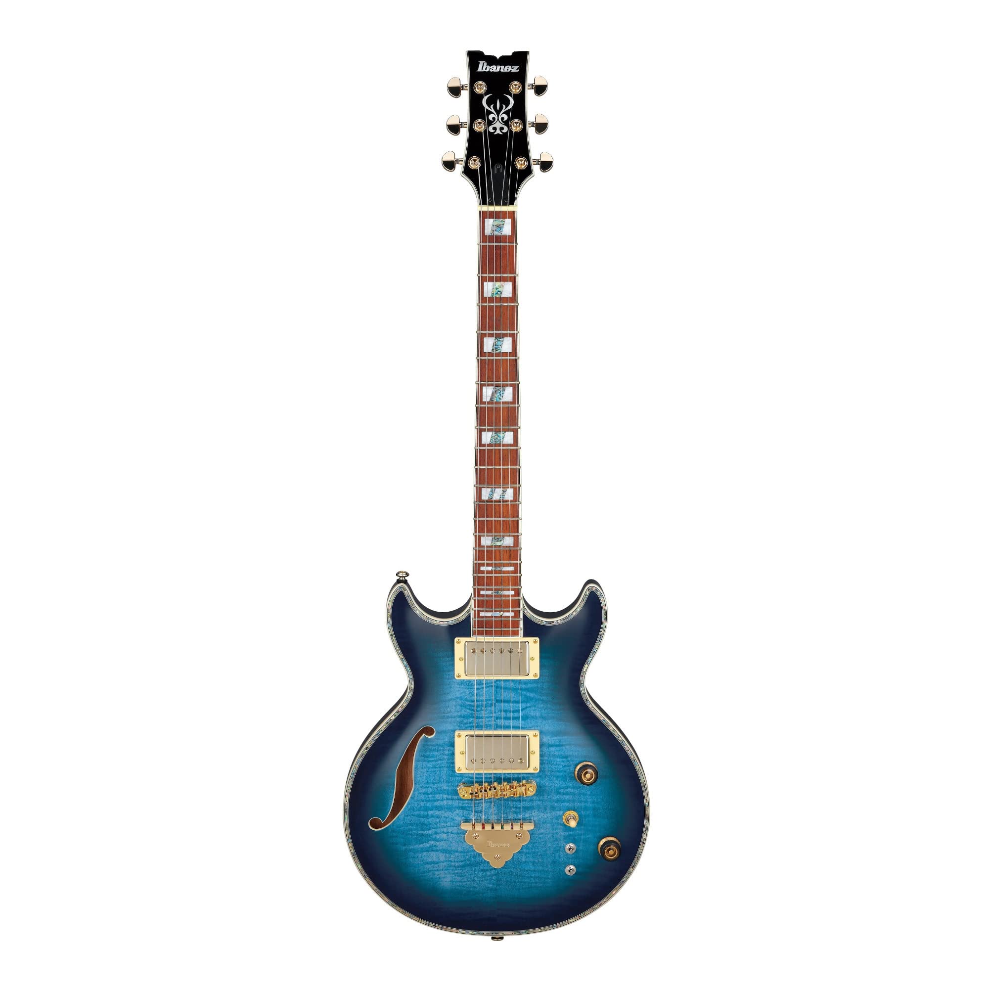 

Ibanez ARTIST Series Light Blue Burst AR520HFM-LBB Limited Model синій