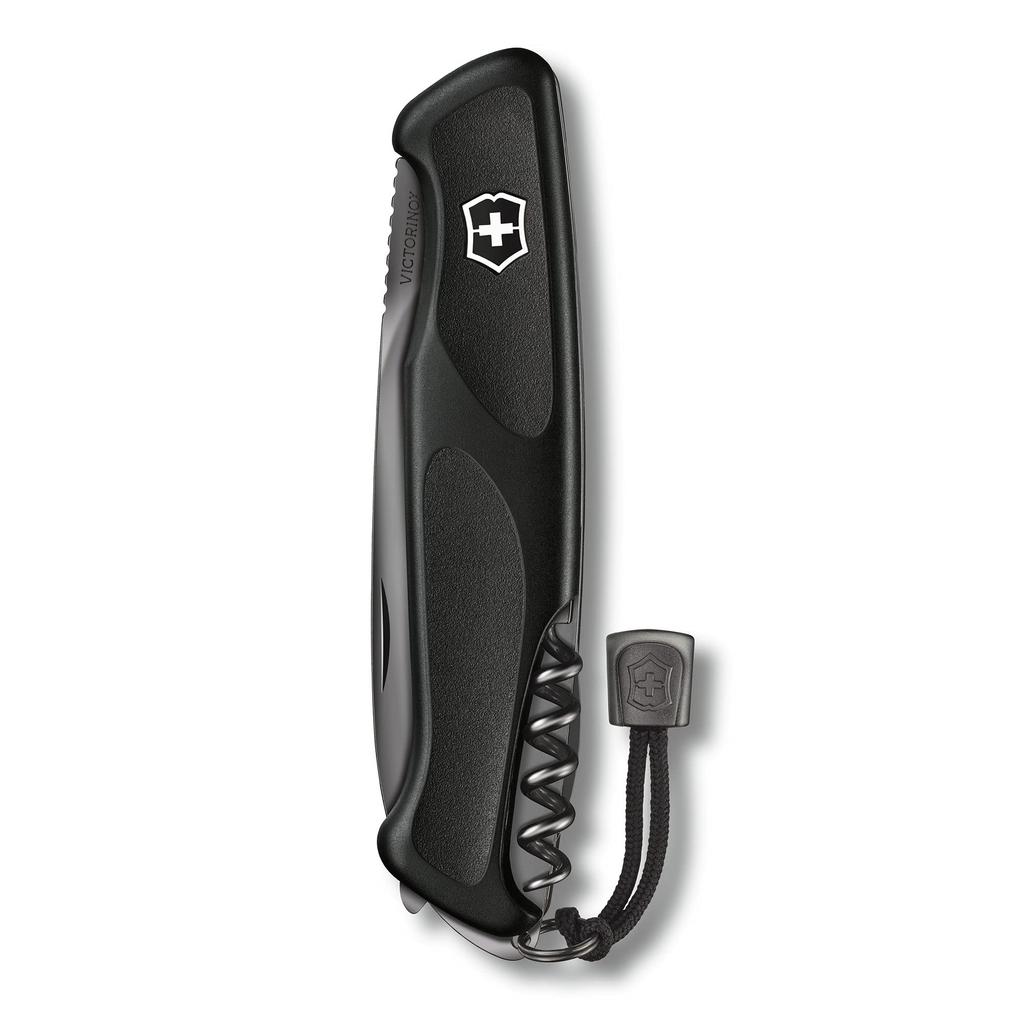 Victorinox Ranger 55 Grip Onyx Black Ranger 55 Grip Swiss Army Knife Multifunctional Knife Outdoor Present Gift Jutoku Knife Swiss Made with 12