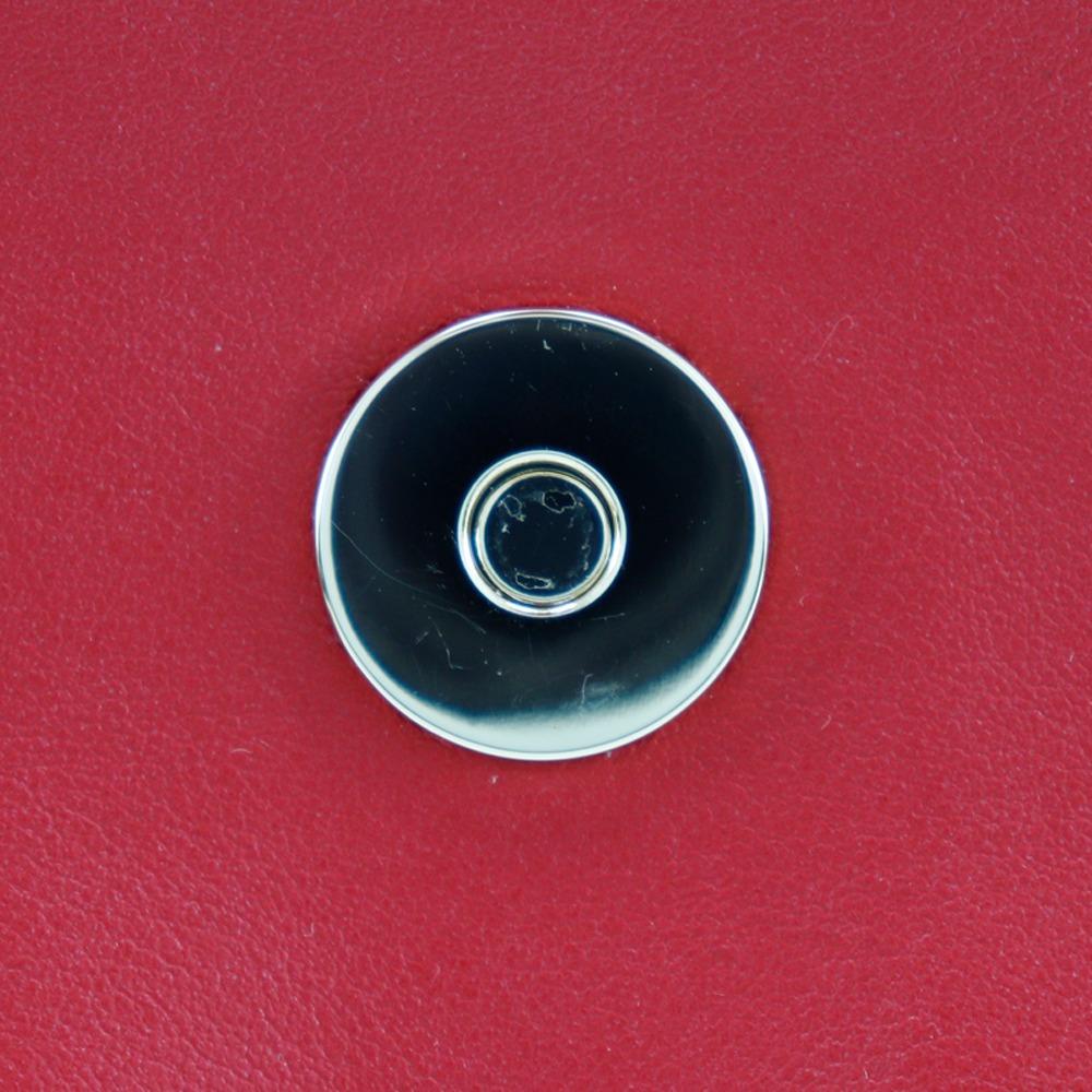 Michael Kors ChainShoulder Shoulder Bag CECE Red Leather Women Used