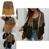 Stylish Women Bear Hooded Jackets With Cozy Fleece And Trendy Leopard Print Design