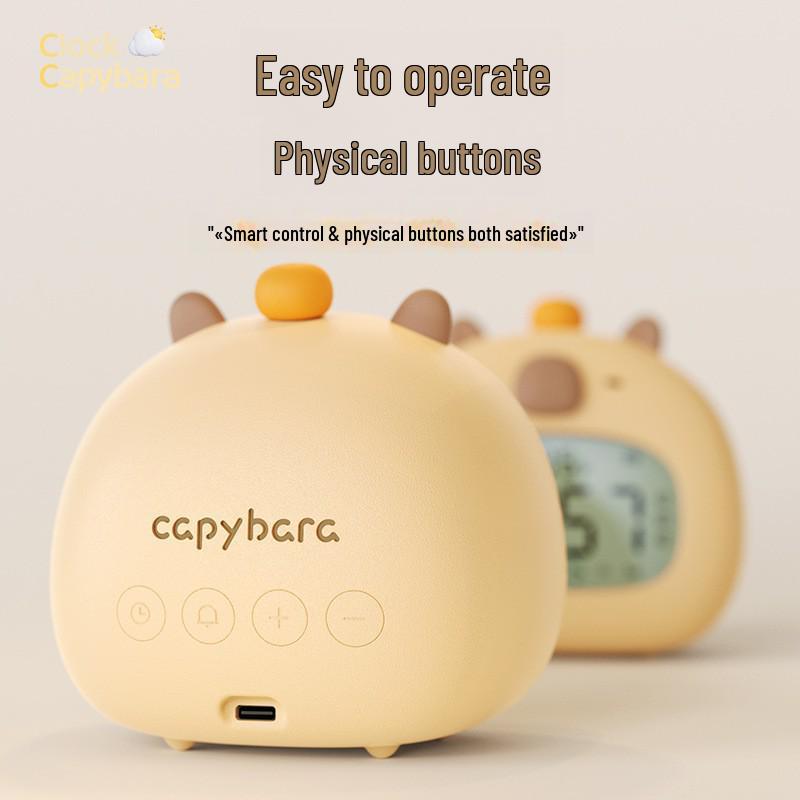 

Children s USB Smart Alarm Clock - Capybara Design