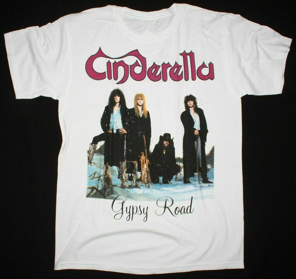 Vintage Cinderella Band Gypsy Road T-shirt Tee Men All Size S-5XL Unisex T-Shirt M