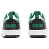 Puma Rebound V6 Unisex Low Skate Shoes White Black Green 392328-23