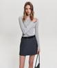 Lugkaeseuteu Ray Boat Neck Slim Knit_Light Grey