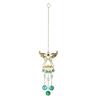 Crystal Wind Chimes Rotating Light Collection Pendant Home Decor Wind Spinner  Door