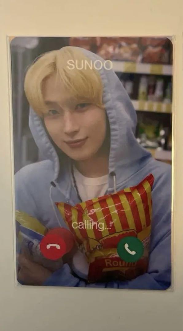 

[USED] ENHYPEN SUNOO trading card Hello card