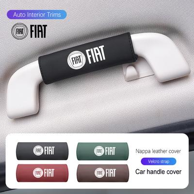 Car Interior Cars Door Handles Covers Roof Handle Cover For FIAT 500 Ducato Panda Grande Punto Tipo Abarth Pulse Strada 600 500L
