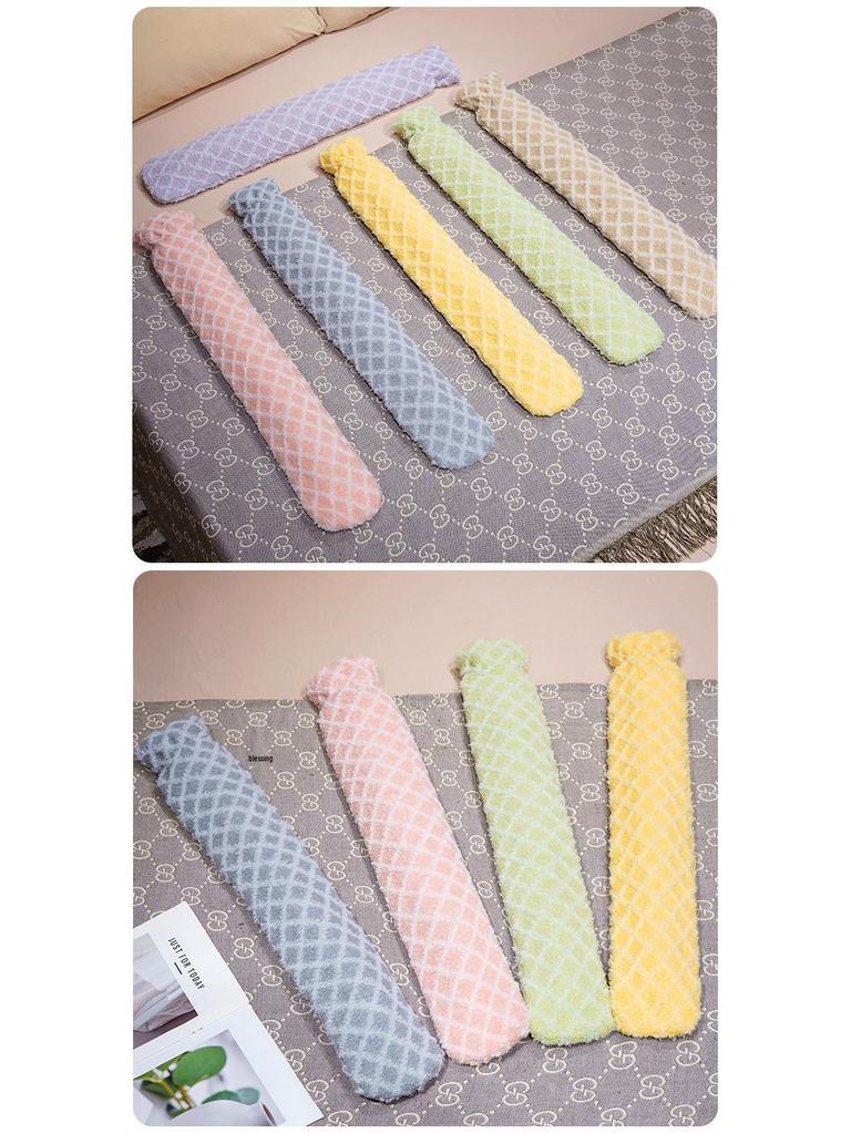 Extra-Large Plush Hot Water Bottle for Foot Warming - Ideal for Students & Dorms