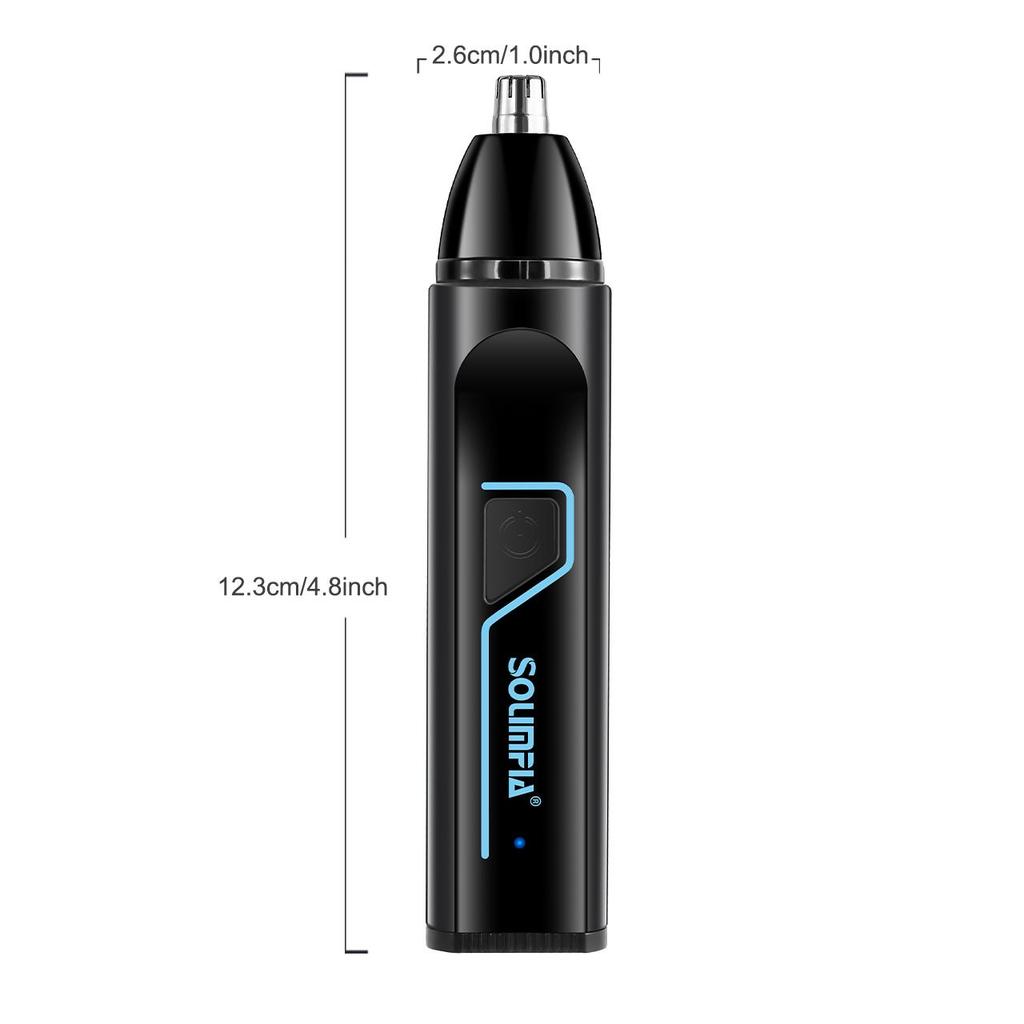 Ear and Nose Hair Trimmer 3 In 1 Professional Nose Trimmer Nose Clippers Eyebrow Facial Hair Trimmer Body Grooming Kit