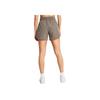 Under Armour UA Vanish Einfarbiges Logo Wasserdicht Atmungsaktiv Bequeme Gewebte Freizeitshorts Damen Shorts Grau Braun 1376933-200