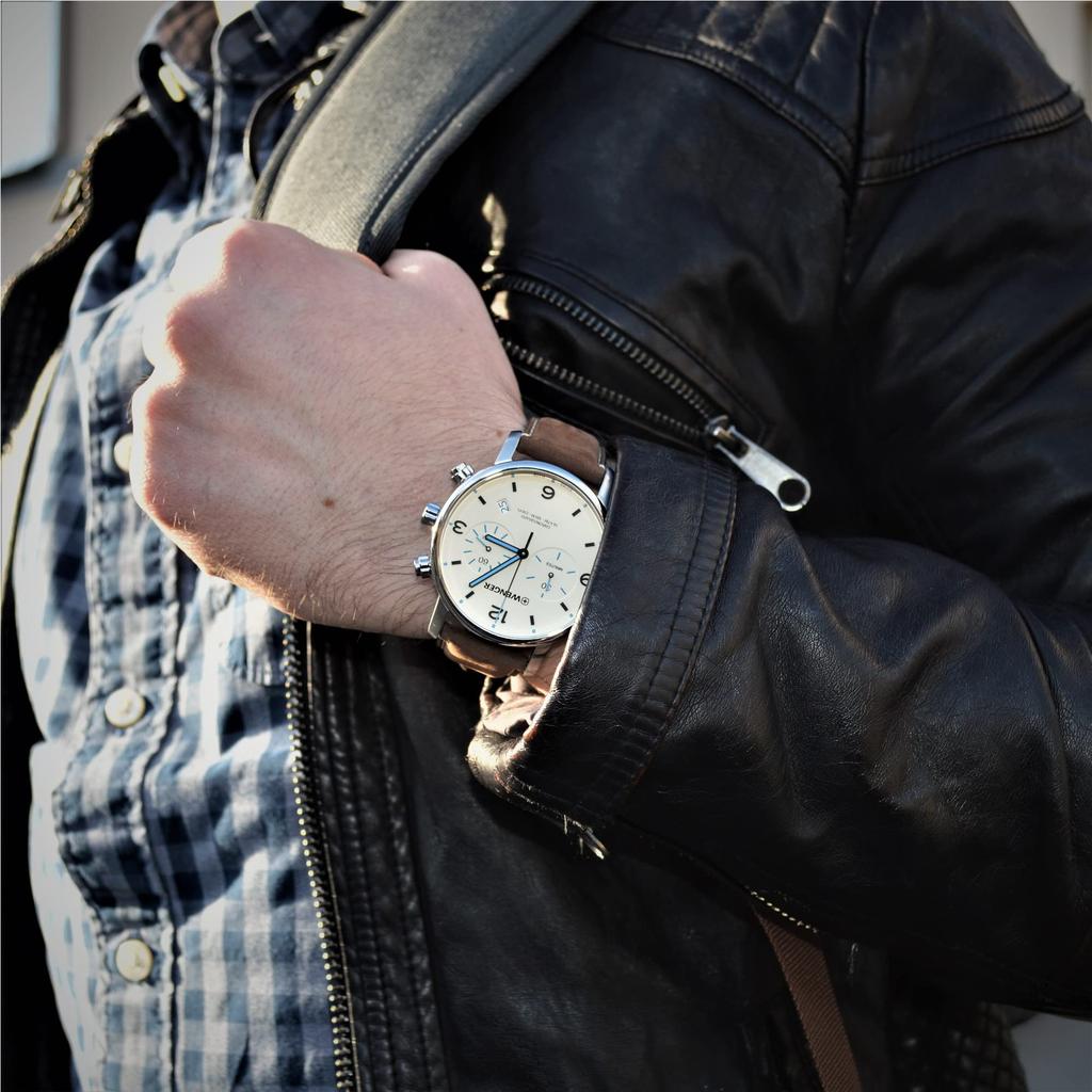WENGER URBAN METROPORITAN CHRONO (Urban Metropolitan) Quartz Watch 01.1743.111 Gift []
