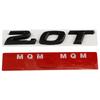 Car 3D Metal 2.0T Sport Displacement Trunk Logo Sticker Emblem Badge Decals For Honda Accord 10th Civic CRV Styling Accessories MG3
