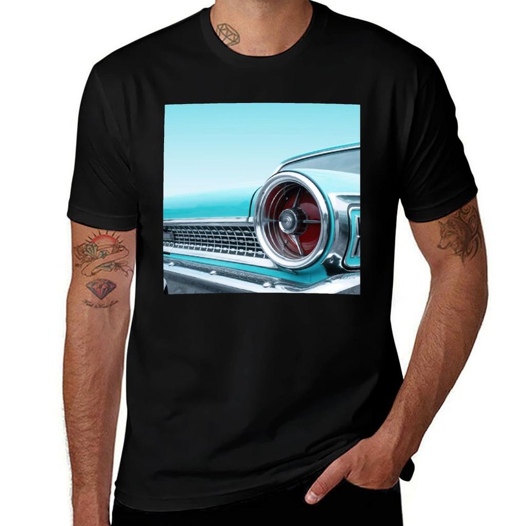 US American classic car 1963 Galaxie 500 T-Shirt Christmas Casual Tee Shirt