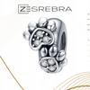 Dog Paw Stopper Charm 925 Dog Paw Pendant Charm S925