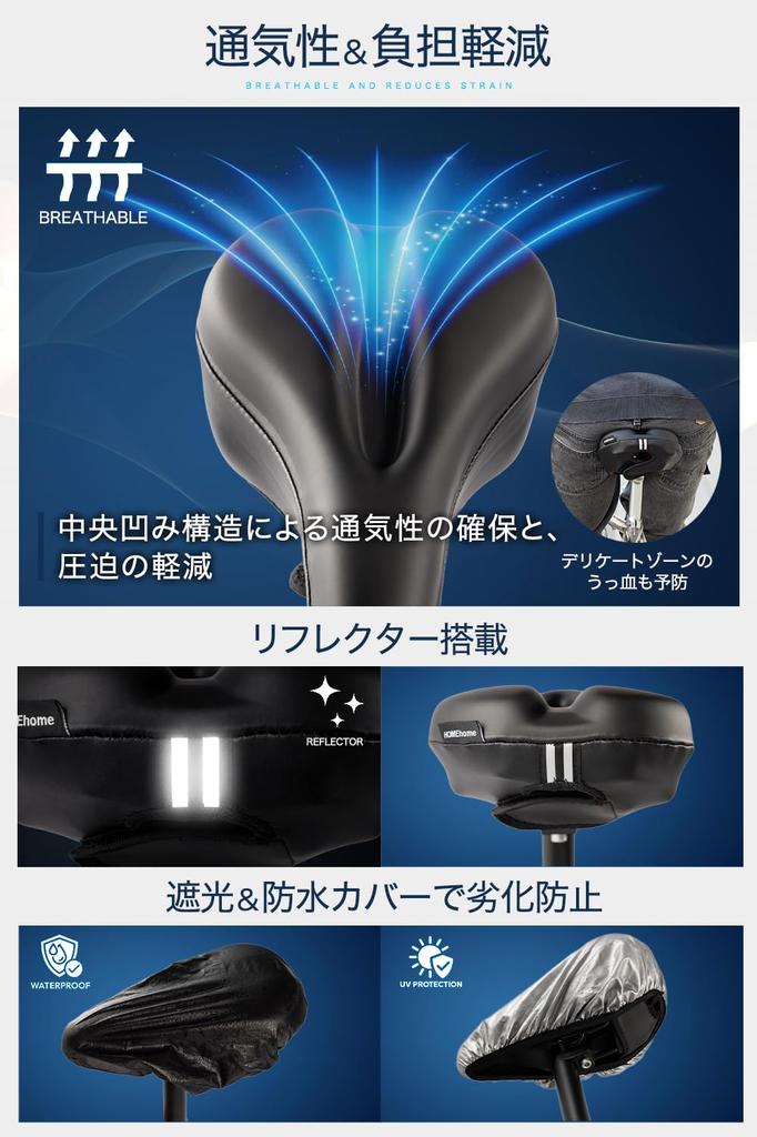 Appearing frequently in the media, this saddle cover/cushion, supervised by automotive experts, is completely waterproof, extra thick, shock-absorbing
