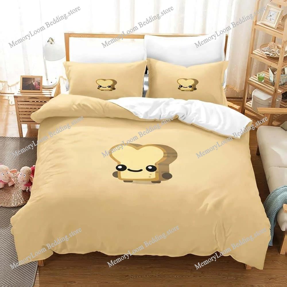 Set de lenjerie de pat 3D Kawaii Game Boomerang Fu Single Twin Full Queen King Size Set de pat Adult Copil Dormitor Seturi husă de plapumă Textile de casă