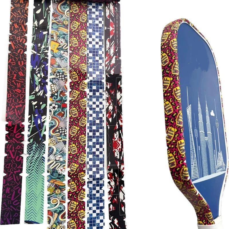 16Mm Pickleball Racket Edge Sticker Tpu High Fit Pickleball Racket Frame Protective Tape Durable Shock Absorption 1Pc