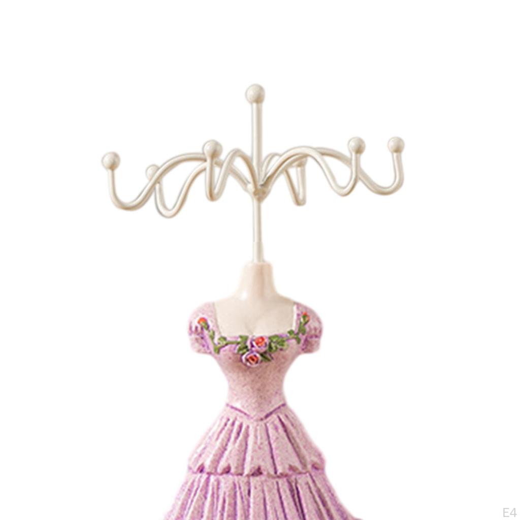 Display Stand Necklace Jewelry Holder Earring Bracelet Rings Organizer