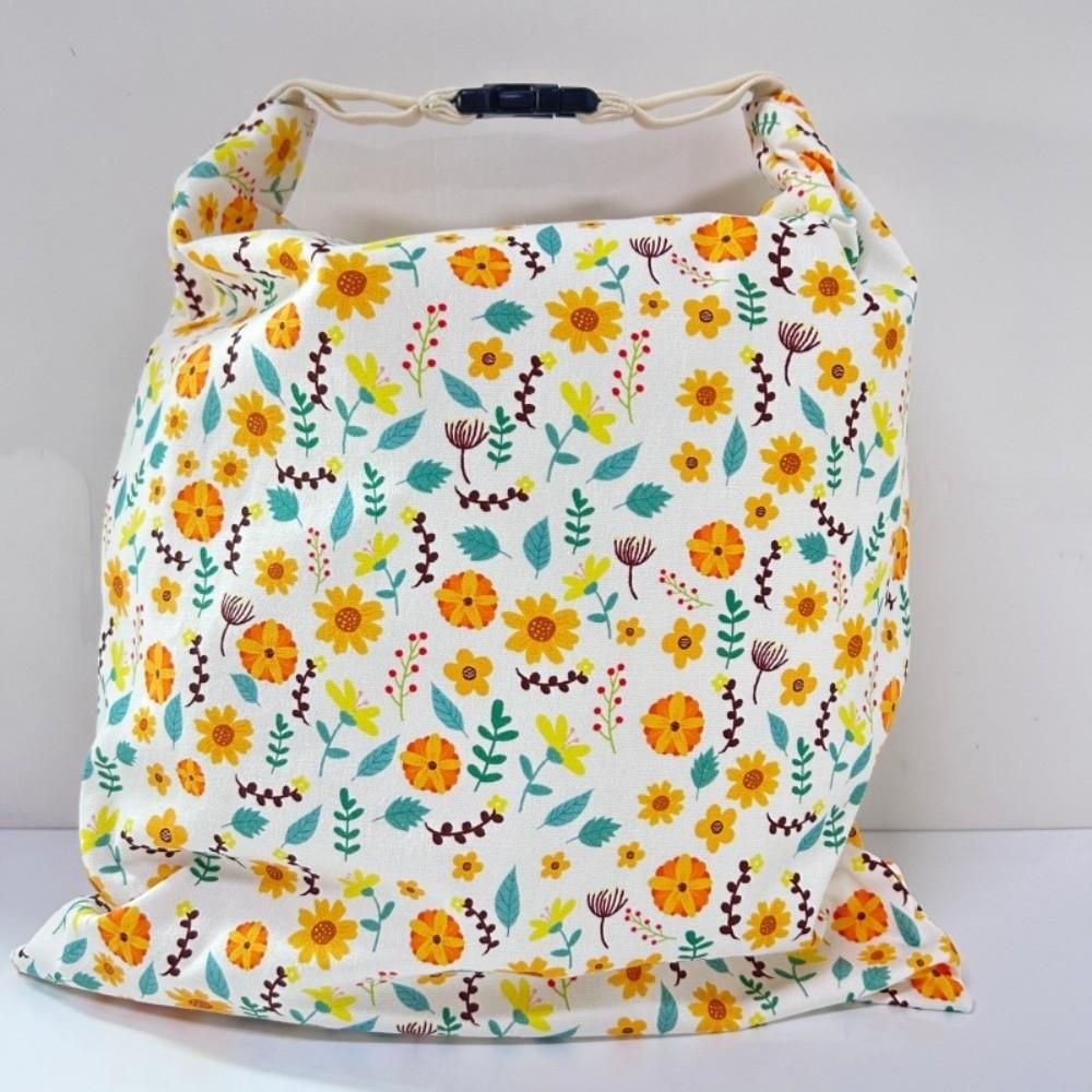 Reusable Beeswax Bread Bags Beeswax Coated Cotton Bread Storage Bags 43*33cm Zipper Closure Fresh-Keeping Bread Bags Freezer Use