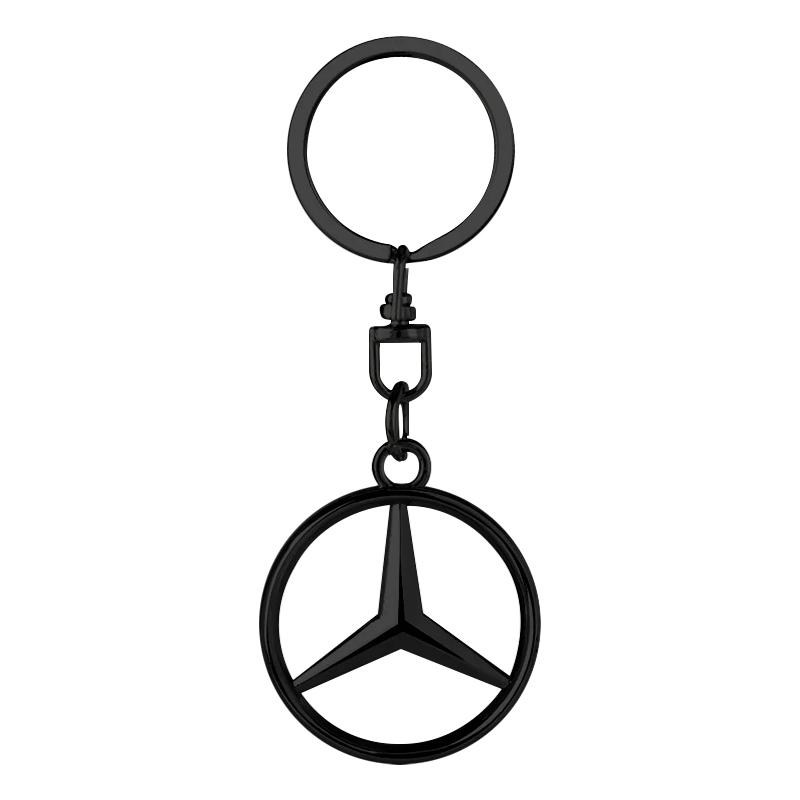 1Pcs 3D Metal Car Keychain Keyring Key Holder Couple Gifts Pendant For Mercedes-Benz V177 W247 W176 W177 W207 W203 W204 GLA GLC X253 GLK GLA Class