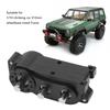 Compact 2 Speed Gearbox Metal Transfer Case for SCX10 1/10 RC Crawler Car For Climbing Car