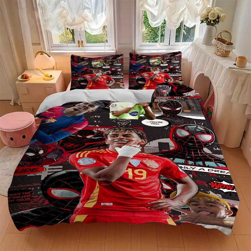 3Pcs Spiderman Dreams Collage Bedding Sets For All Sizes New 3D Printed Bed Cover Comforter Duvet Cover Pillowcase Bedroom Decoration