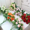 Beautiful Artificial Bouquet Realistic 5-Forks Long Lasting