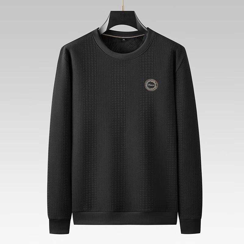 

Мужской повседневный пуловер большого размера с круглым вырезом 3XL