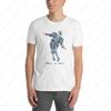Ashes To Ashes - David Bowie - Full Length Illustration - White 100% Cotton Short-Sleeve Unisex T-Shirt - Cutlooseart Original Studio Art