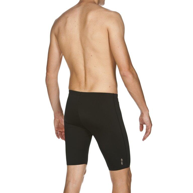 Arena Stroje Pływackie Men's Solid Jammer Black White 2A256/55 D1/152