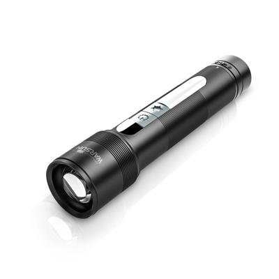 WARSUN T800 Compact Rechargeable LED Flashlight 1000 COB Side Zoom 9 Ideal for Emergency and Camping High-Brightness Lumens, Light, Magnet,