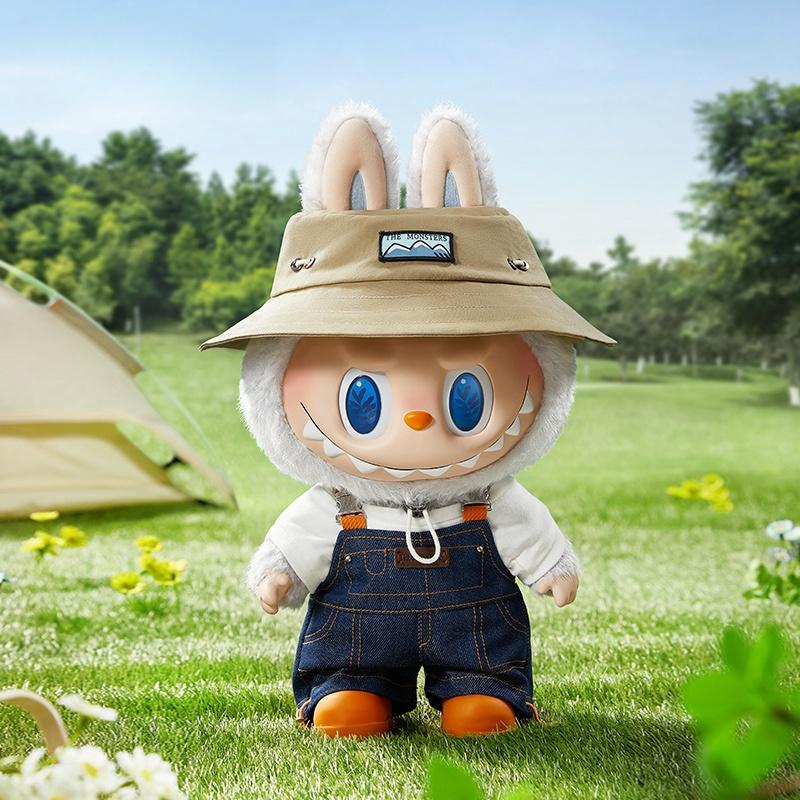 New POP MART Labubu The Monsters Fall In Wild Vinyl Plush Doll PPMT-2404-0013