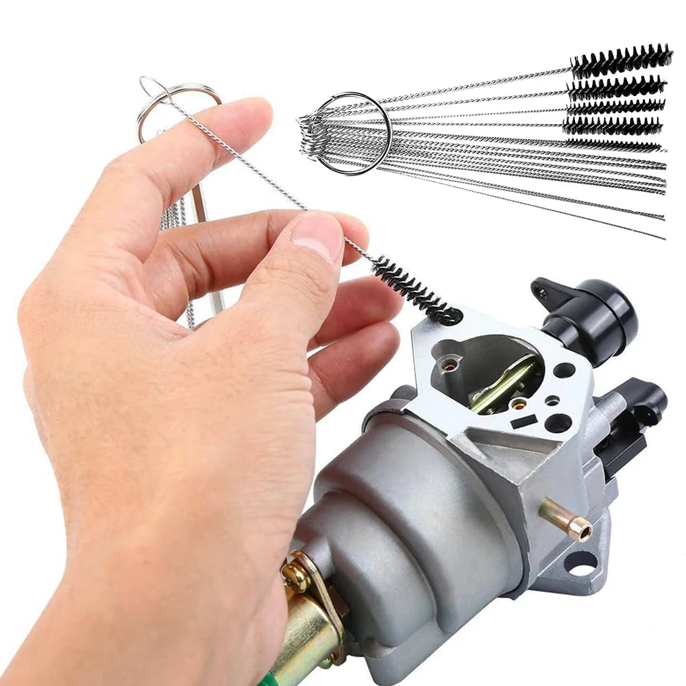Motorcycle Carburetor Cleaning Tool Set - Made of Aluminum + Stainless Alloy + Nylon,