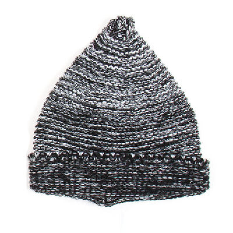 Bokashi triangle hat - H349 Gray Bocashi