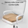 Office Sedentary Cushion Non-Slip Soft Thickened Memory Foam Dorm Student Long Sitting Hours Sciatica Tailbone Pain Back Relieving Chairs Seat