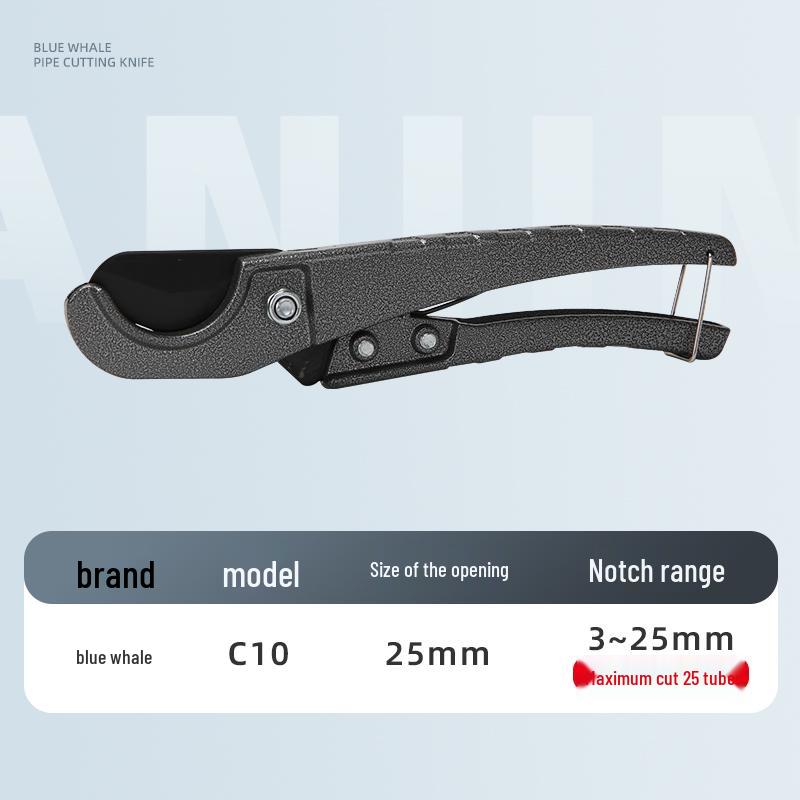 Big Whale PVC & PPR Pipe Cutter Scissors - Manual Pipe Cutting Tool