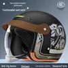 3C Certified Unisex Electric Vehicle Helmet: Autumn/Winter, Cold-Proof, Warm, Detachable Neck Gaiter, Half Helmet, Safety Helmet